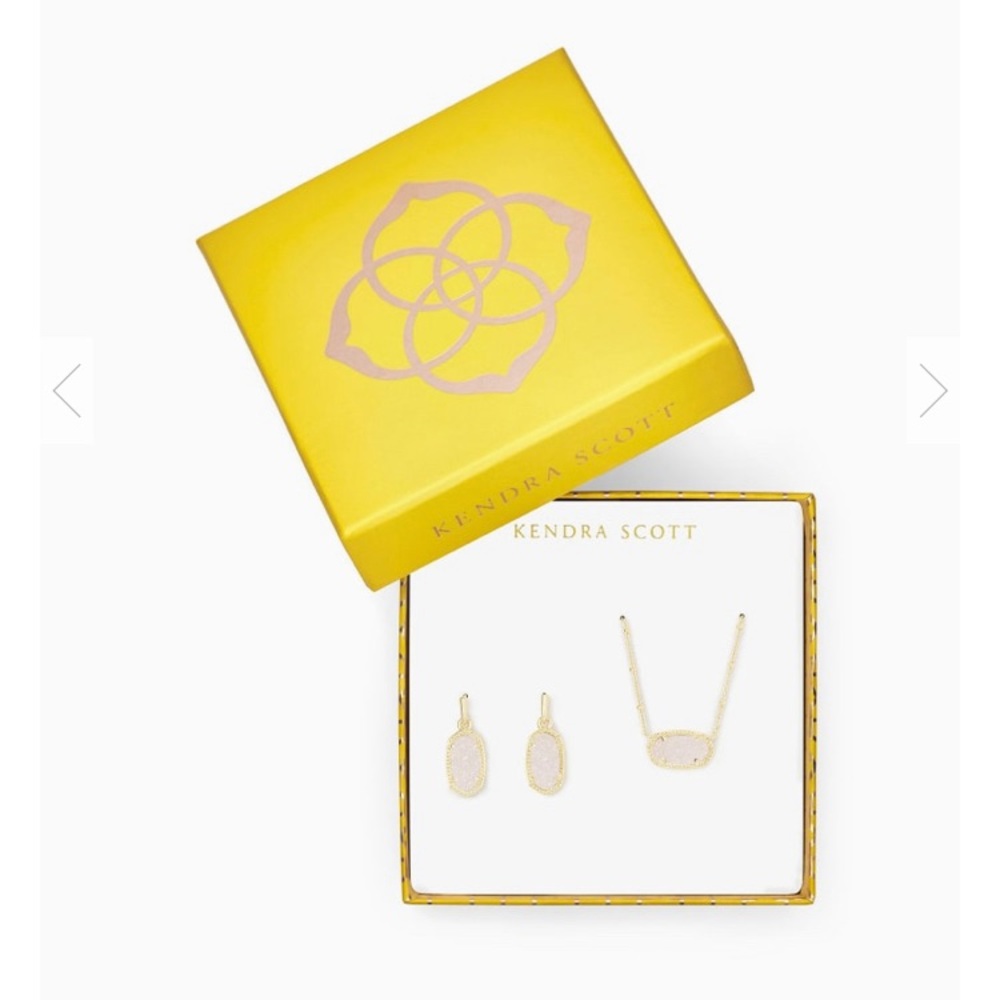Elisa Necklace & Lee Earrings Set